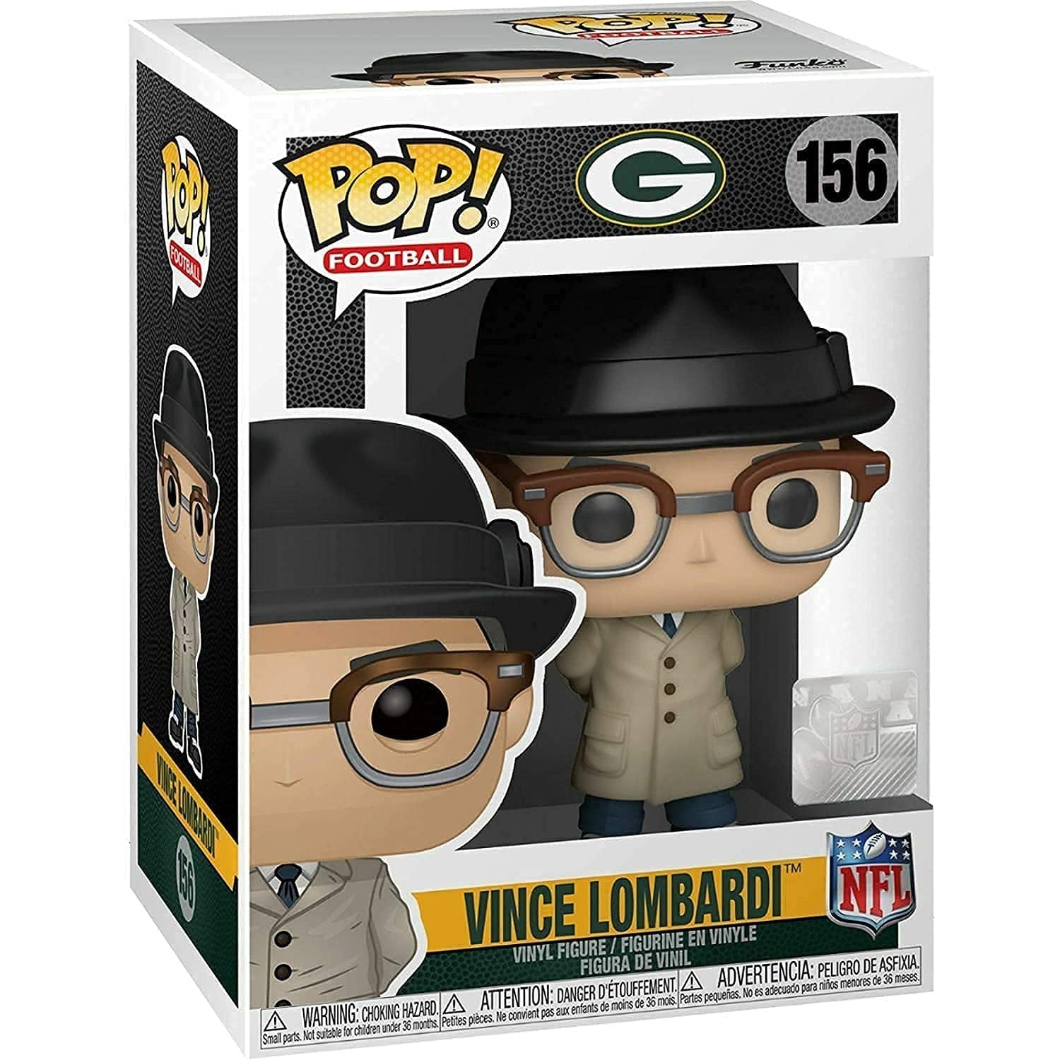 Vince Lombardi Green Bay Packers NFL Legends Jersey - Authentic Football Apparel for Fans & Collectors - Perfect for Game Day, Tailgating, and Sports Memorabilia Displays