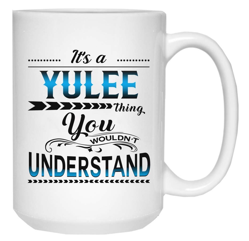 Funny Christmas Coffee Mug 15oz - 'It's a Yule Thing You Wouldn't Understand' Ceramic Cup with Holiday Sayings | Perfect Xmas Gift for Family & Friends | Great for Office, Home Decor & Holiday Cheer