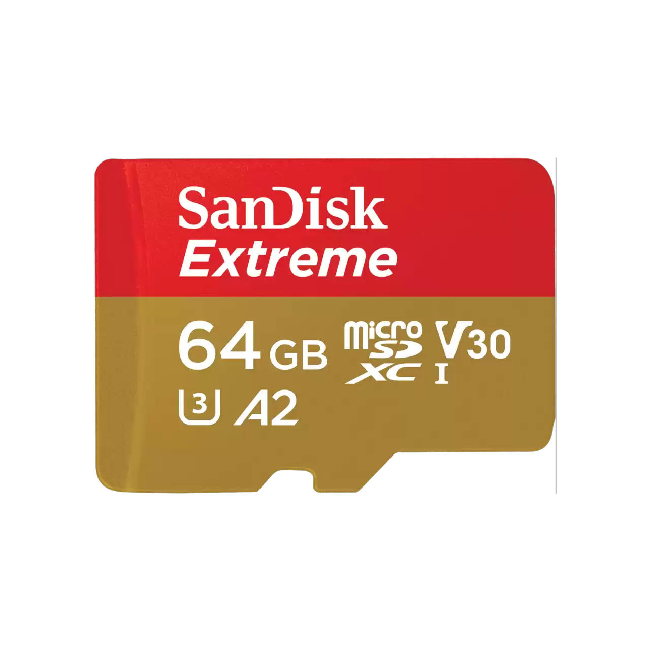 64GB Extreme MicroSDXC Memory Card with 170MB/s Speed, UHS-I U3 V30 - Perfect for 4K Video, Action Cameras, Drones, and Gaming Consoles