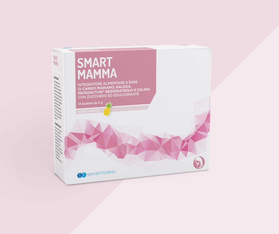 Smart Farma Nursing Mother's Dietary Supplement - Smartmamma Breastfeeding Support for Postpartum Recovery & Lactation Boosting | Ideal for New Moms Seeking Nutritional Support During Breastfeeding
