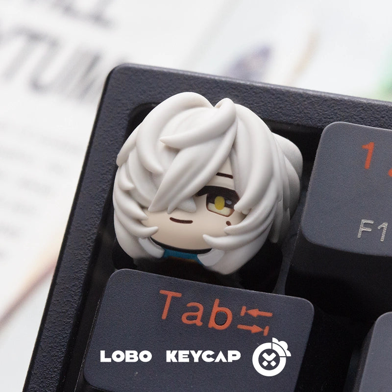 Honkai: Star Rail Custom Resin Keycaps - Colorful Personalized Mechanical Keyboard Keycaps for Gaming & Typing Enthusiasts