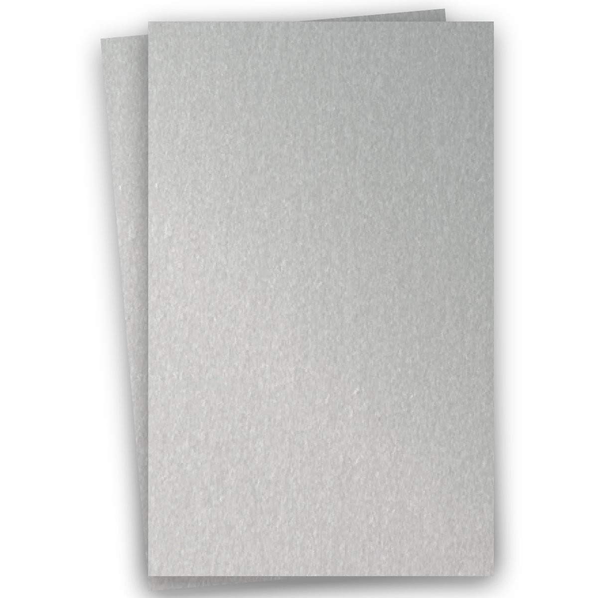 Premium Stardream Metallic 11x17 Cardstock Paper - 100 Sheets Silver 105lb Cover (284gsm) - Perfect for Greeting Cards, Invitations, Business Cards & Craft Projects