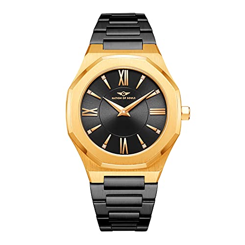 Gold & Black Dial