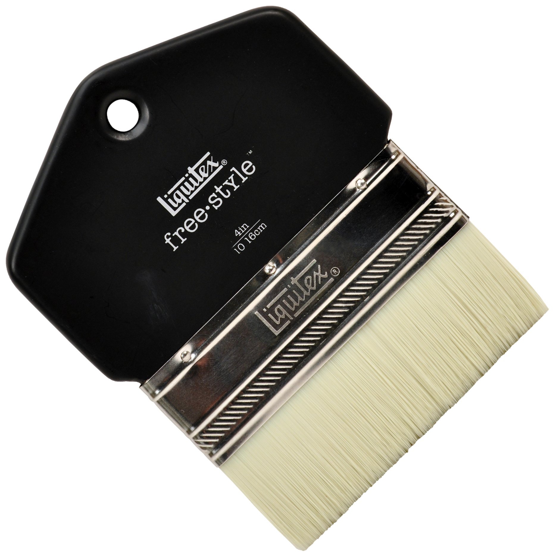 Liquitex 1301004 Professional Freestyle Large Scale Brush - 4 Inch Paddle Brush for Acrylic Painting - Perfect for Canvas, Murals & Large Art Projects