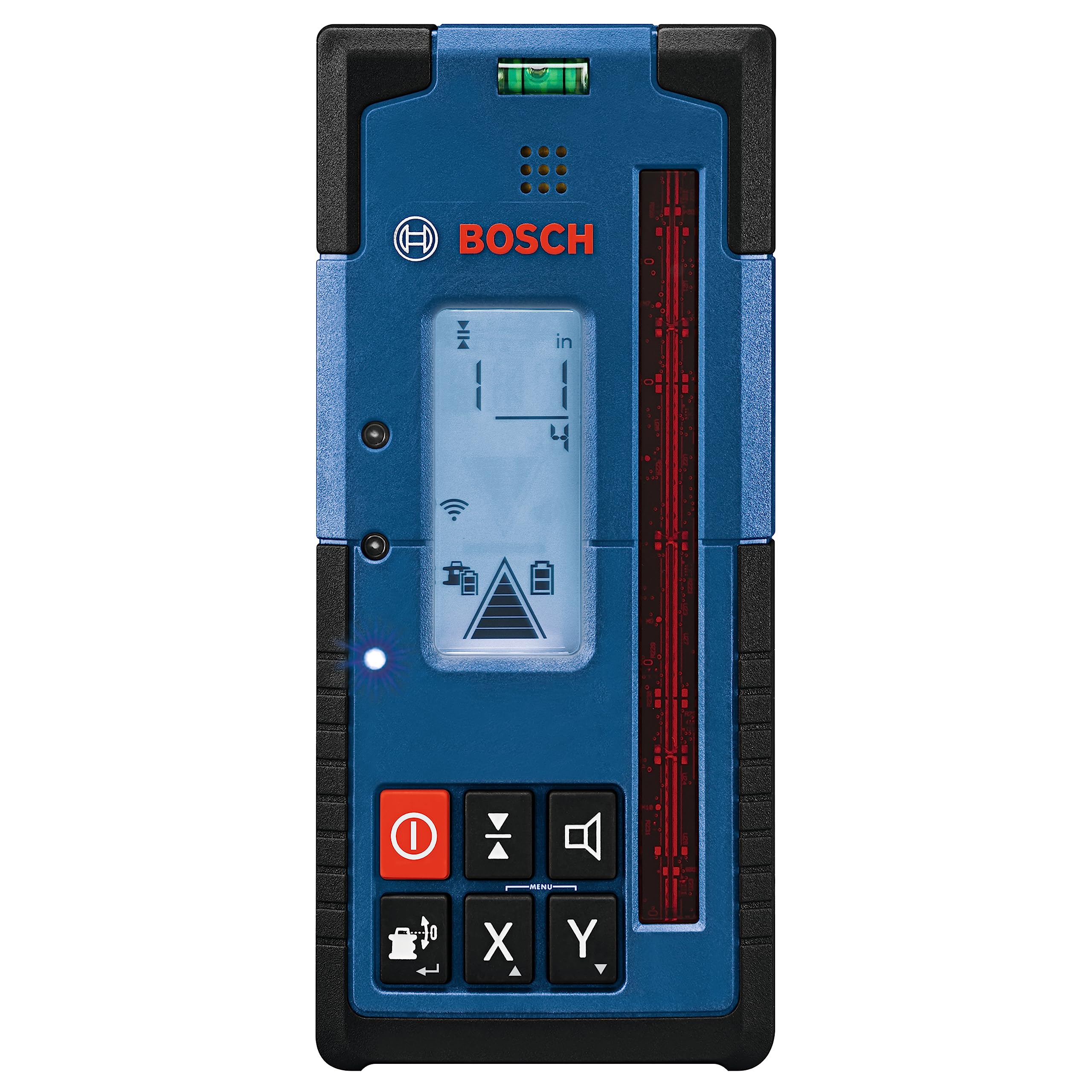 BOSCH GRL4000-80CH REVOLVE 18V Connected Self-Leveling Rotary Laser Level Kit with CORE18V 4Ah Battery, Charger, Receiver & Accessories – Perfect for Construction, Landscaping, and DIY Projects