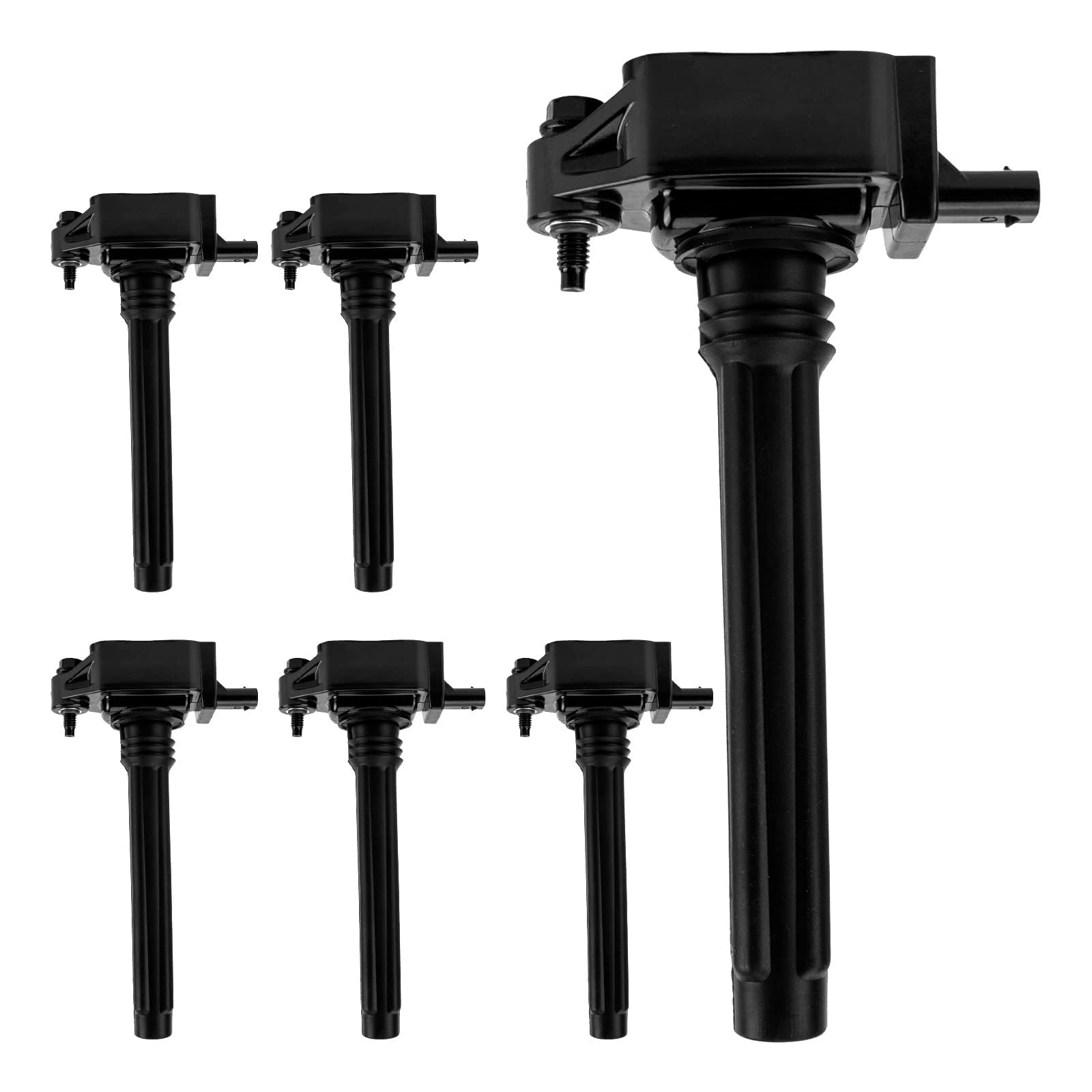 PHILTOP Ignition Coil Pack - Compatible with Dodge Charger, Durango, Grand Caravan, RAM 1500, Town & Country, Journey, Wrangler, Routan - UF648 Replacement Coil for Smooth Engine Performance - Perfect for Off-Roading, Daily Commuting & Towing
