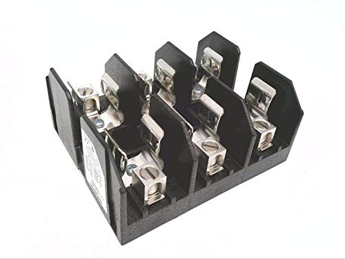 6J60A3B Class J Fuse Holder - 600V 60A Cartridge Fuse Clip for Electrical Panels & Industrial Equipment | Circuit Protection for Motors, Transformers & Power Distribution Systems