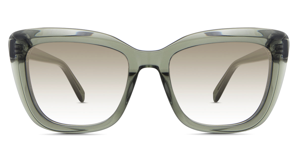 LESA Women's Prescription Tinted Glasses - Stylish & UV Protection for Reading, Driving & Outdoor Activities