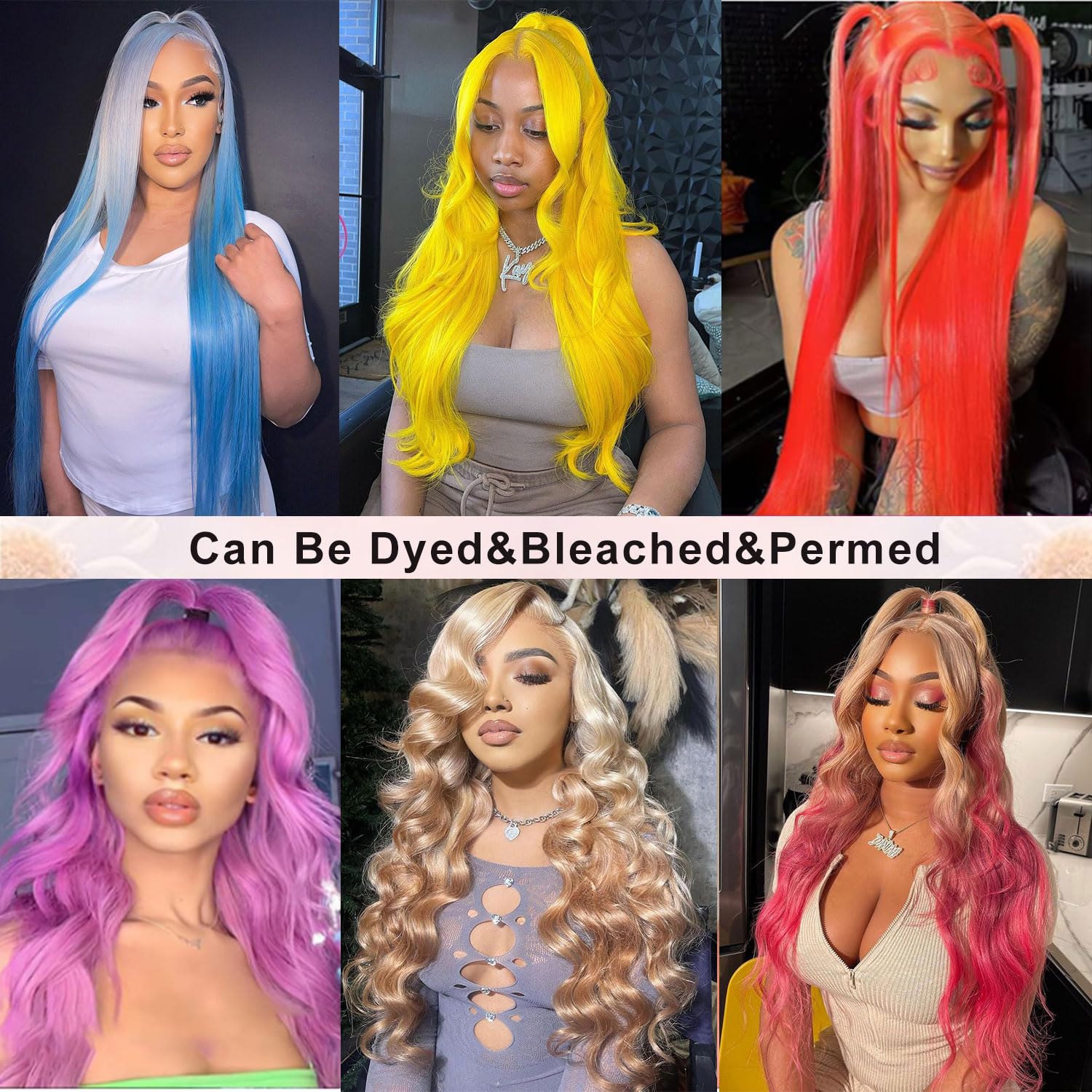 26 Inch 613 Blonde 360 Lace Front Wig Human Hair - 200% Density Body Wave Full Lace Wig with Pre Plucked Hairline & Bleached Knots | Perfect for Cosplay, Daily Wear & Special Occasions