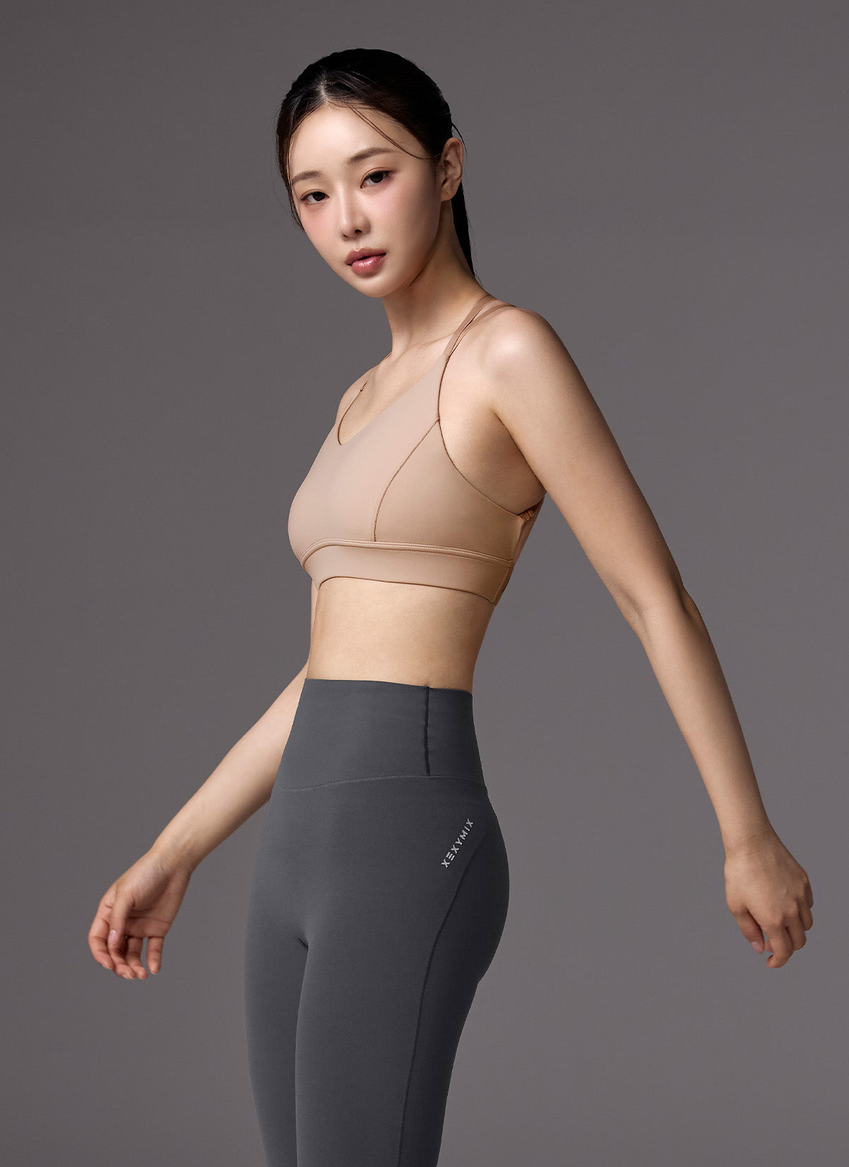 Black Label 360N 2-Way Adjustable Strap Sports Bra Top for Women - Comfortable Workout & Yoga Support - Perfect for Gym, Running, and Daily Wear