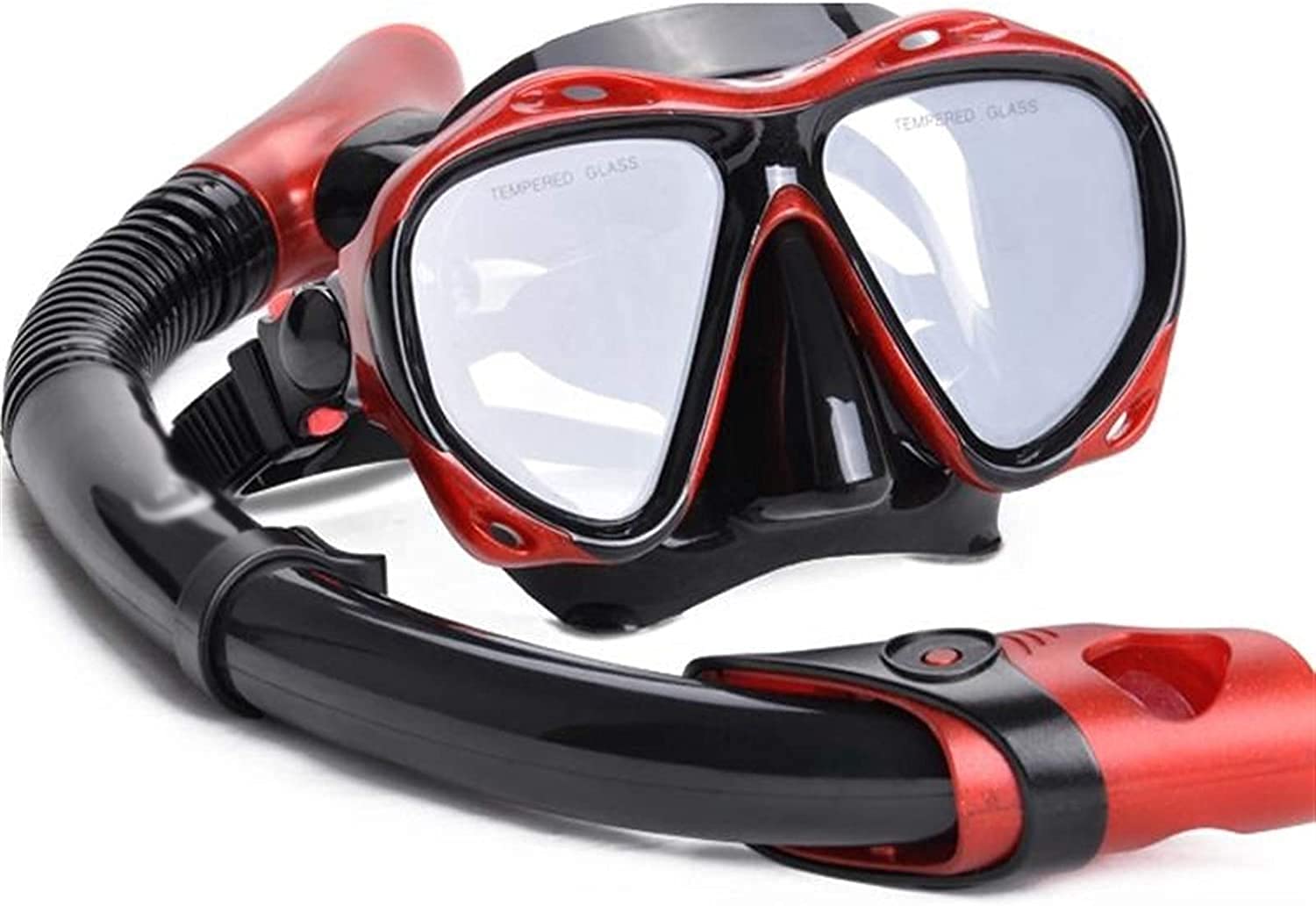 Professional Full Face Snorkel Mask Set - Anti-Fog Panoramic View Snorkeling Gear for Adults & Kids - Perfect for Ocean, Beach, Pool Swimming & Underwater Exploration