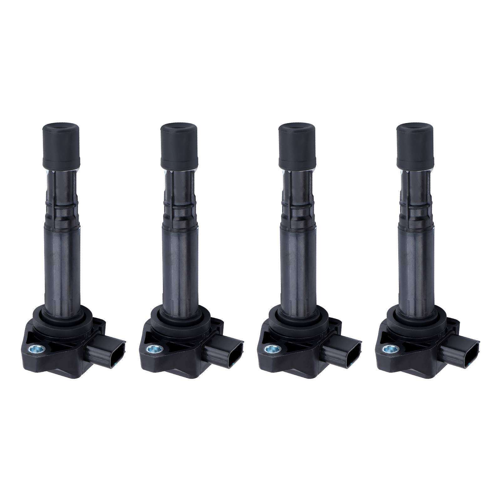 DRIVESTAR UF400 Ignition Coil Pack - Compatible with 2003-2005 Honda Pilot, 2006-2008 Ridgeline, 2001-2009 Acura MDX 3.5L 3.7L V6 - Set of 4 Replacement Coils - Direct Fit for C1460 UF-400 - Improves Engine Performance & Fuel Efficiency