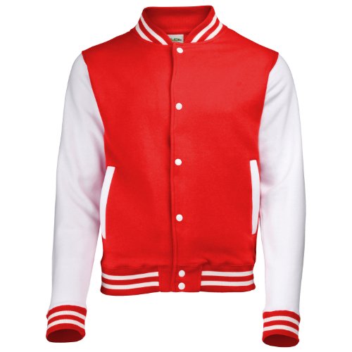 Fire Red / White