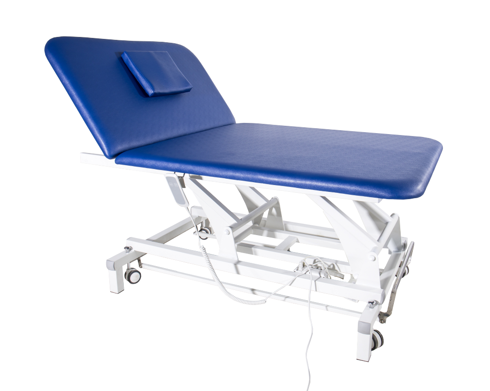 120CM Neuro Table with Breathing Hole Cover - Adjustable Height Medical Exam Table for Chiropractic & Physical Therapy - Perfect for Clinics, Hospitals & Home Use