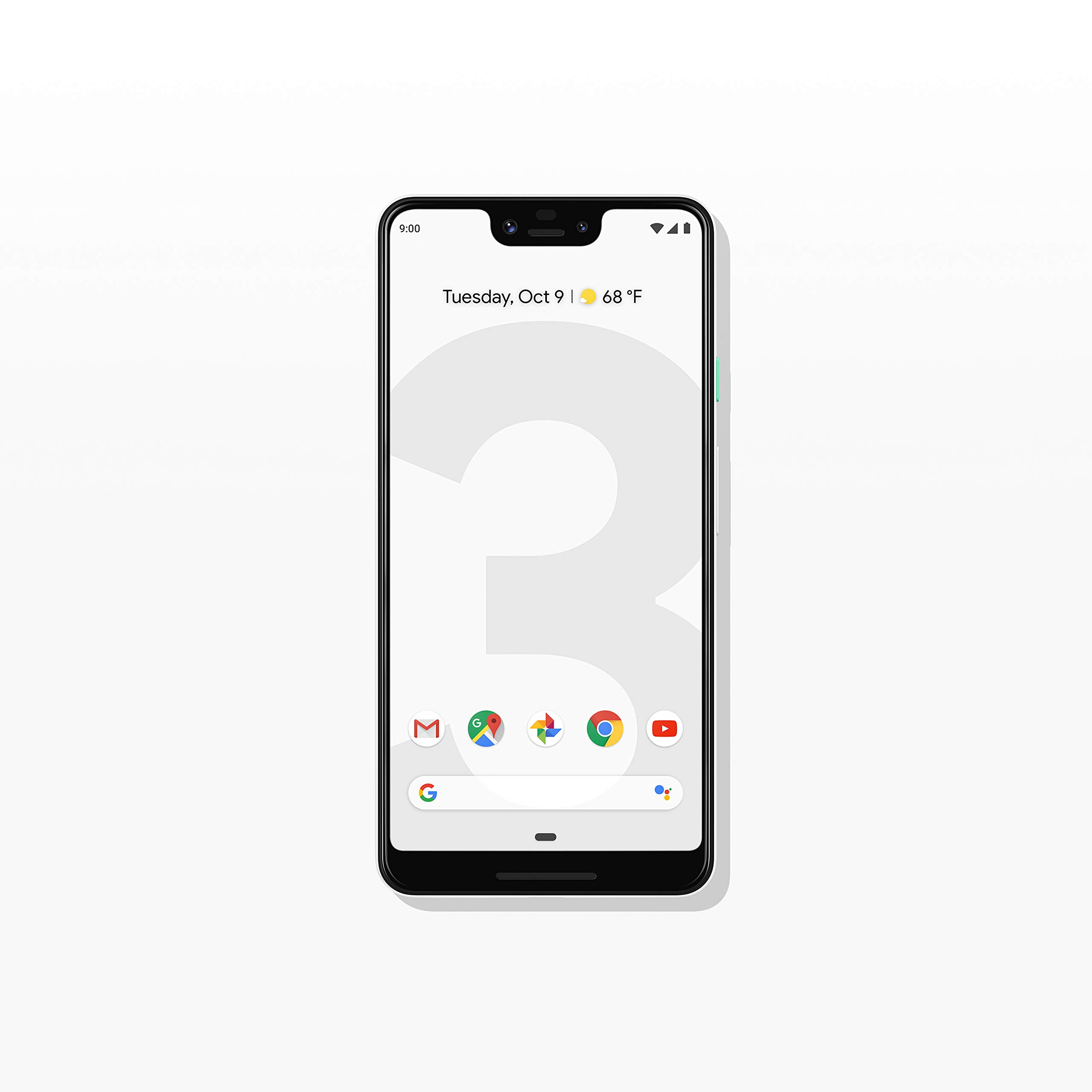 Google Pixel 3 XL Unlocked Smartphone - 64GB Storage, Clearly White - Perfect for Travel, Photography & Business Use