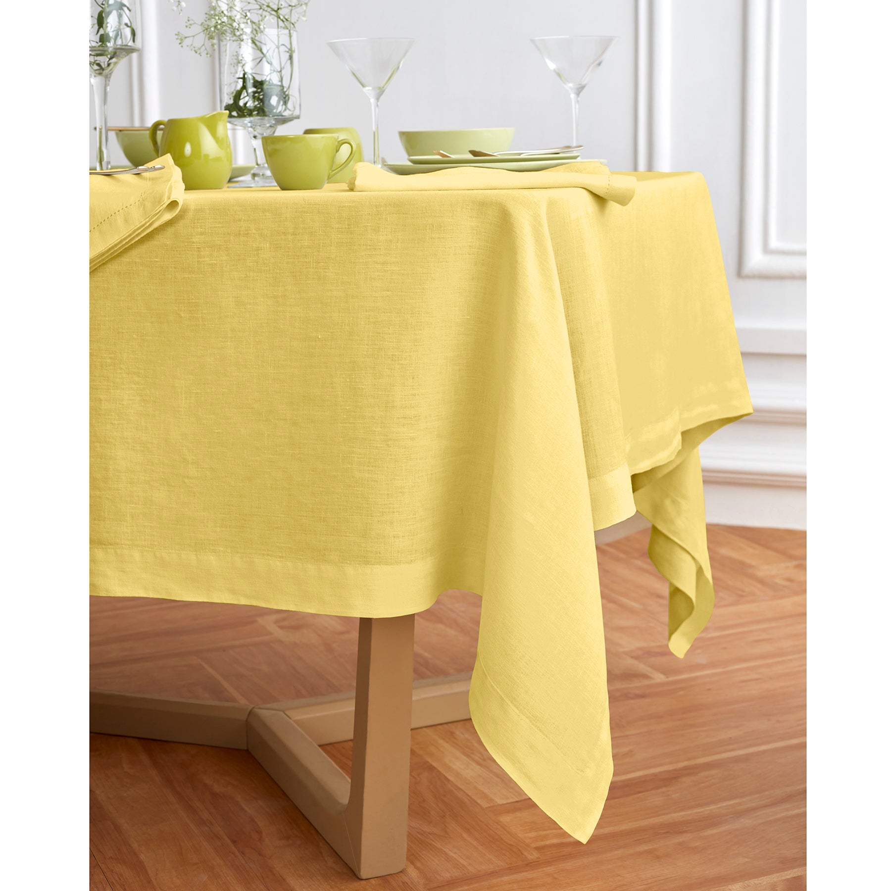 Sonoma Tablecloth - Premium Cotton Table Cover for Dining & Decor | Perfect for Parties, Weddings & Home Decor