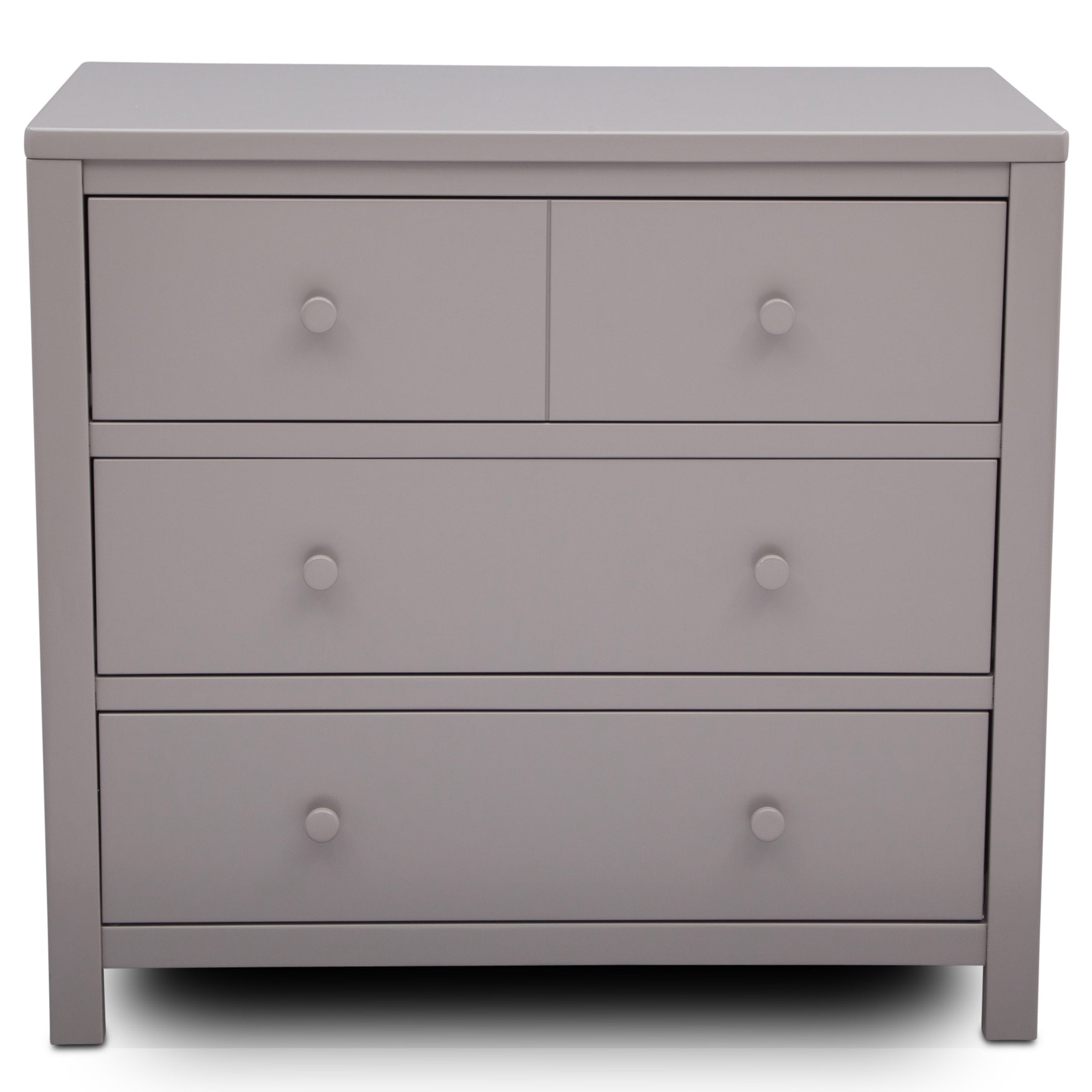 3 Drawer Dresser with Interlocking Drawers - Sturdy Wooden Bedroom Storage Organizer for Clothes, Accessories & Home Decor | Perfect for Bedroom, Nursery or Dorm Room