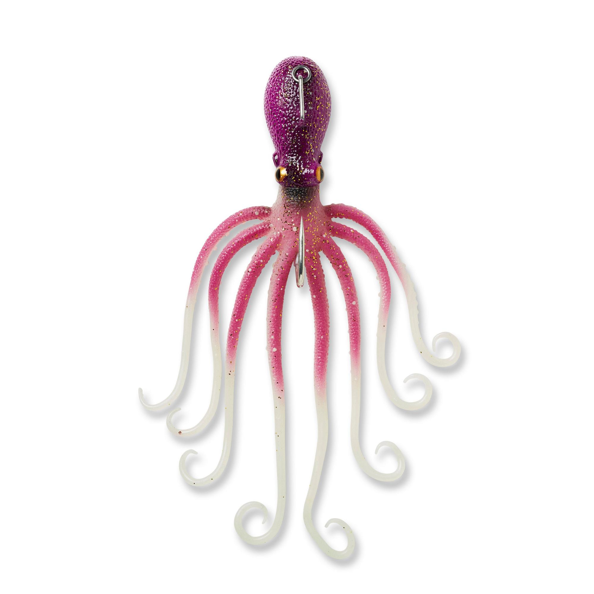 Savage Gear 3D Octopus Fishing Lures - Realistic Saltwater & Freshwater Bait for Bass, Pike, and Walleye - Perfect for Offshore, Inshore, and Kayak Fishing