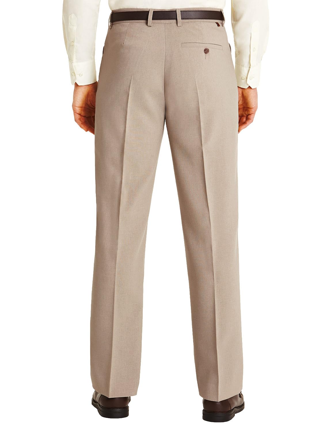 Stylish Men's Frogmouth Pocket Formal Pants - Versatile Office & Business Attire for Professional Look