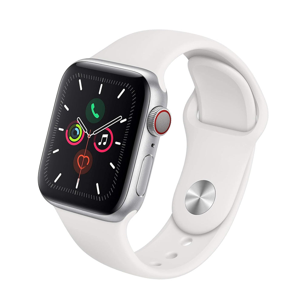 Apple Watch Series 5 GPS Aluminum Smartwatch - Fitness Tracker, Heart Rate Monitor & Water Resistant for Running, Swimming & Daily Use