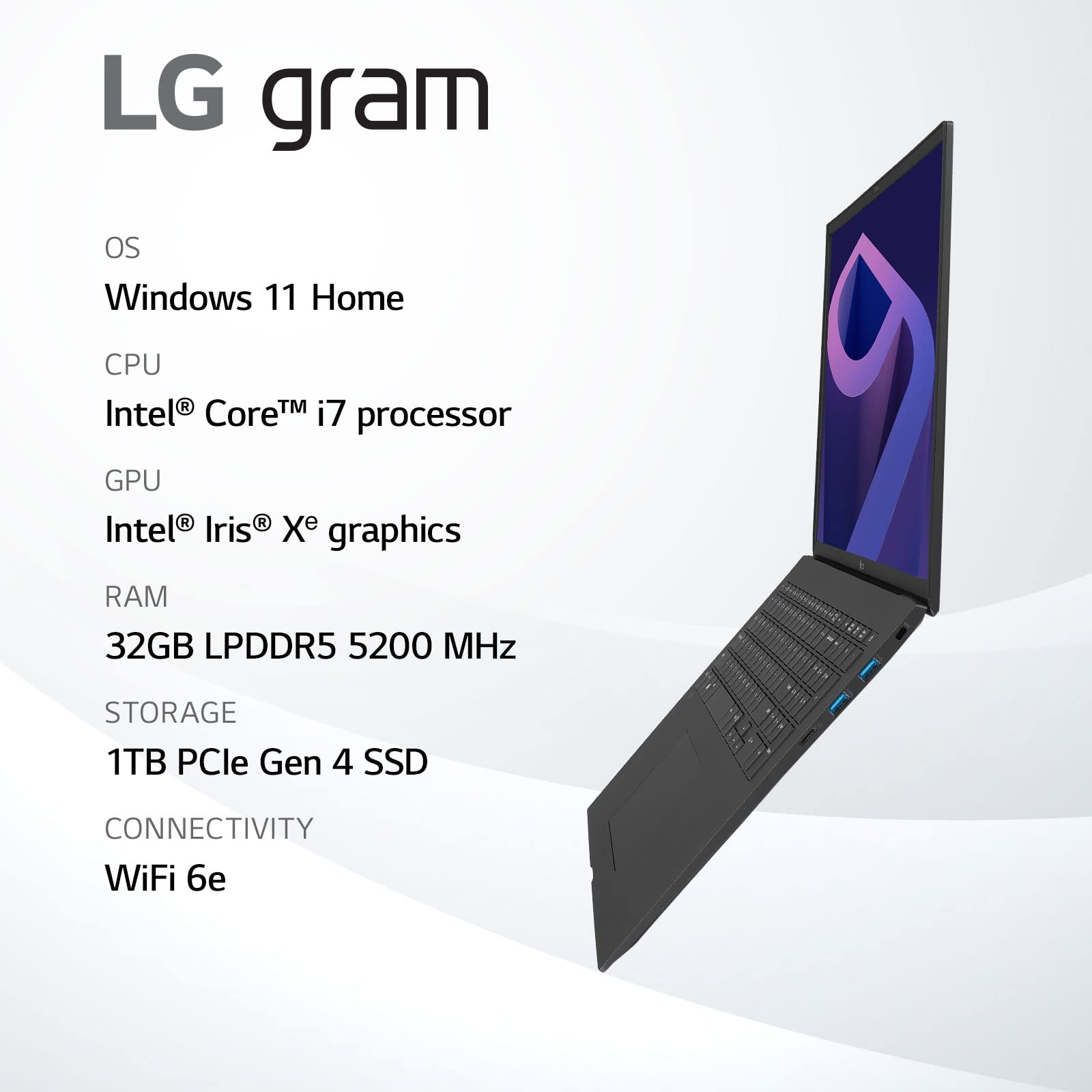 LG gram 15Z90Q (2022) 15.6