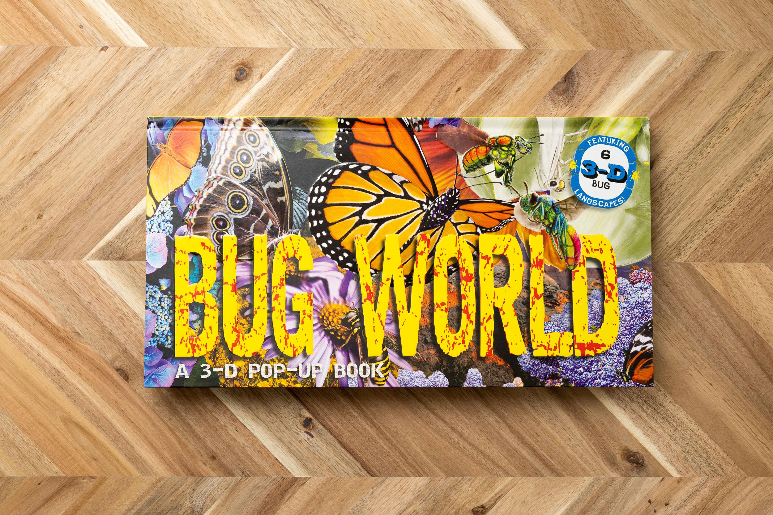 Bug World: A 3D Pop-Up Book for Kids - Interactive Insect Exploration & Learning - Perfect for Classroom, Birthday Gifts & STEM Education