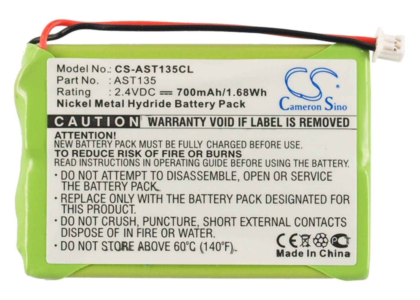 VINTRONS 700mAh Replacement Battery for ASCOM Ascotel Office 135/135Pro & DETEWE/Aastra Phones - Long Lasting Power for Office Communication Systems (Ideal for Business Phones, Call Centers, and Workplace Connectivity)