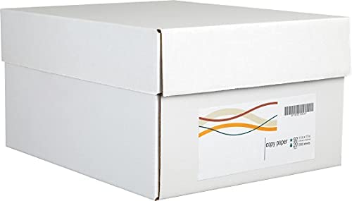 HiTouch DPS01117 11x17 Inch Premium 20lb Bond Paper - 92 Brightness, 2500 Sheets per Carton - Ideal for Office Printing, Copying, and Professional Documents
