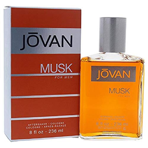 Jovan Musk Cologne Spray for Men - 8.0oz Vegan & Cruelty-Free Fragrance - Sexy, Long-Lasting Scent for Date Night, Office & Special Occasions
