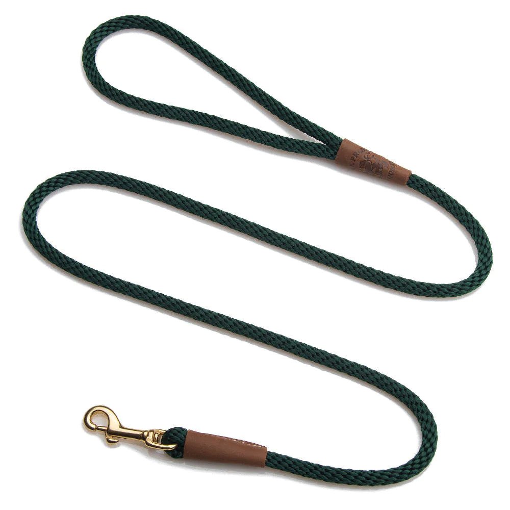 Mendota Products Snap Dog Leash - Durable Nylon Pet Leash with Heavy Duty Snap Hook for Medium to Large Dogs | Perfect for Walking, Training & Outdoor Adventures