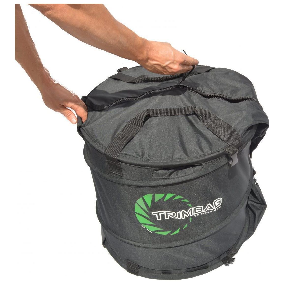 TrimBag Collapsible Bladeless Dry Bud Trimmer - Portable & Efficient Herb Trimming Tool for Homegrown Cannabis, Hemp & Flowers | Perfect for Indoor & Outdoor Gardening, Harvesting & Processing