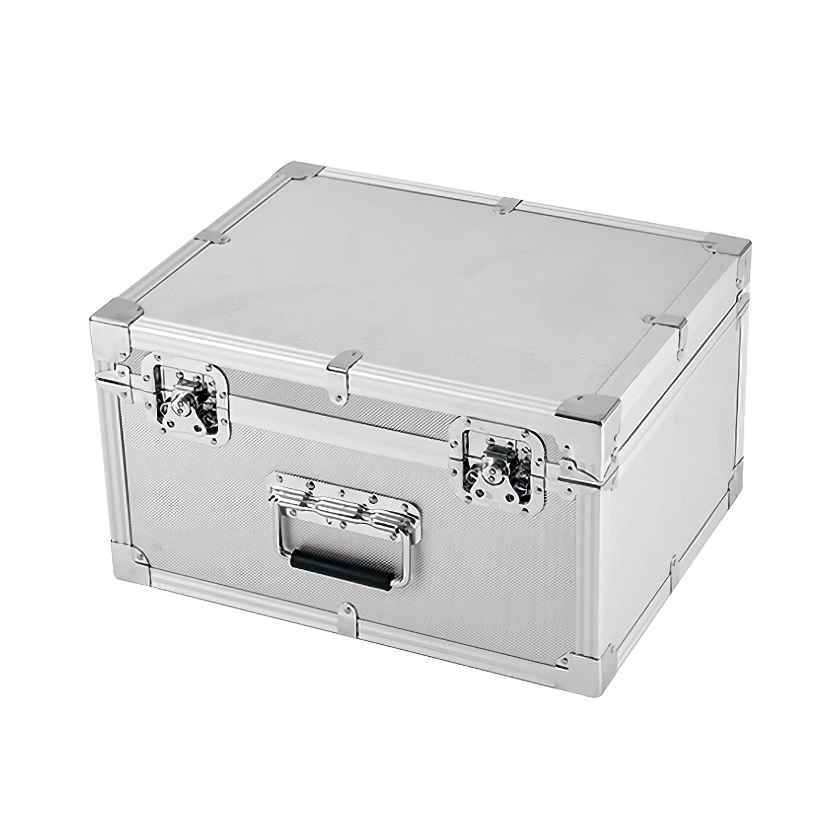 ZSMLB Aluminum Hard Tool Box - Portable Storage Briefcase for Tools, PC & Camera Equipment with Removable Foam Organizer | Durable Carrying Case for DIY, Construction & Professional Use