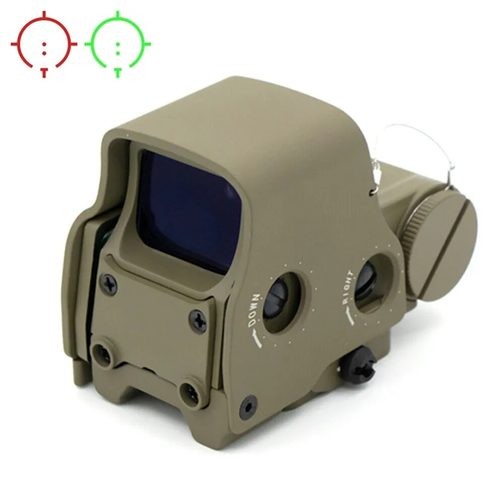 RIFLE Red Green Dot Sight Tactical 558 EXPS3-2 Holographic Hunting Scope | Clone Sniper Riflescope for Hunting, Shooting & Tactical Training | Perfect for AR-15, Shotguns & Airsoft Guns