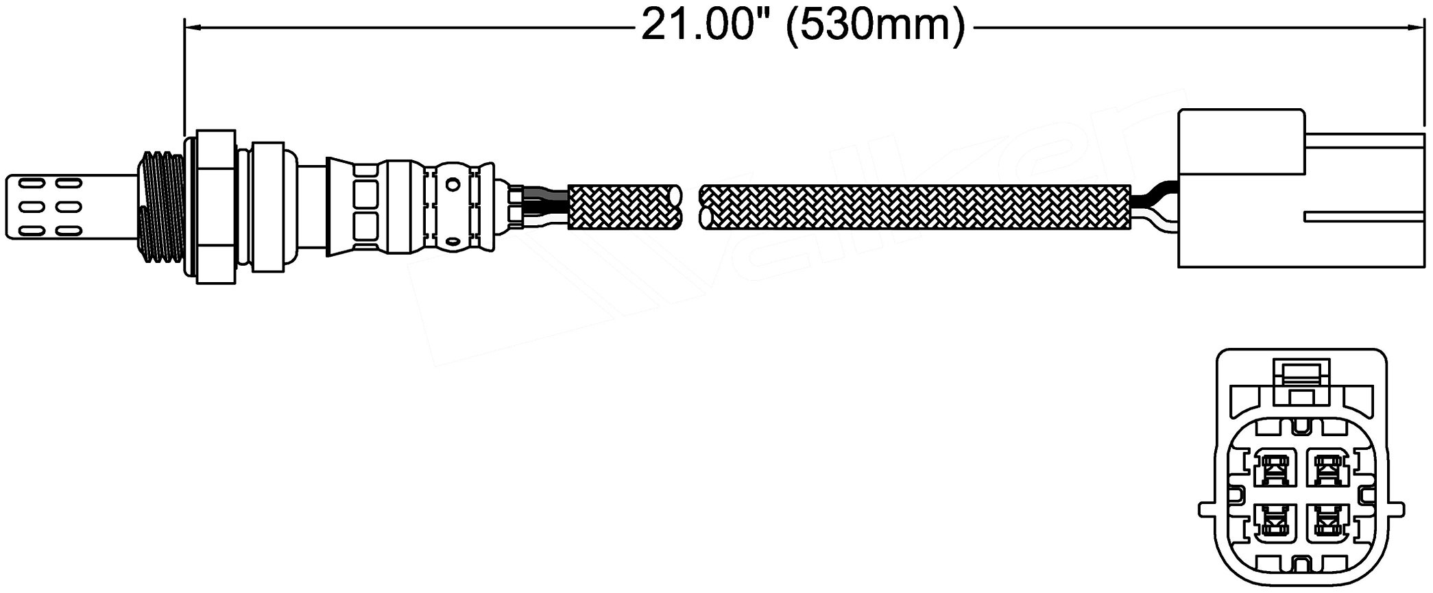 ACDelco Gold 213-3023 Heated Oxygen Sensor - Compatible with GM Vehicles - Improves Fuel Efficiency & Engine Performance - Perfect for Daily Commuting & Long Road Trips