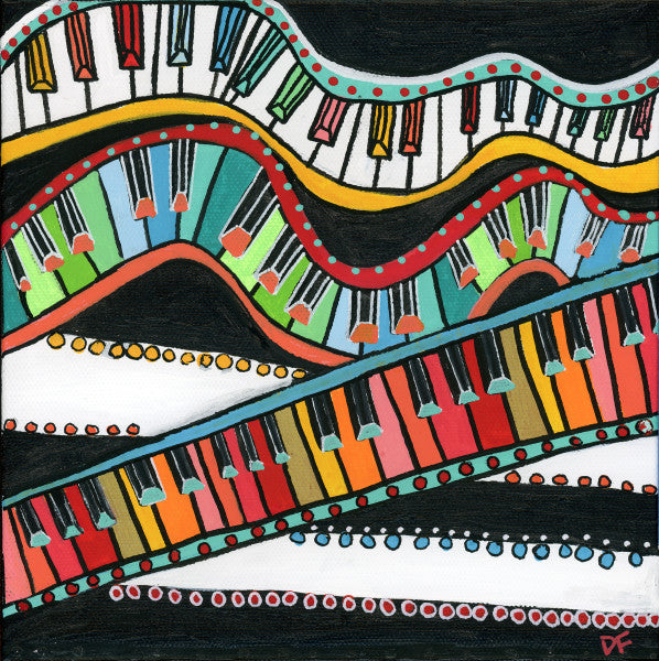 Dora Fischer: The Keys Keep Dancing - Piano Music Book for Beginners & Kids - Perfect for Home Practice & Music Lessons