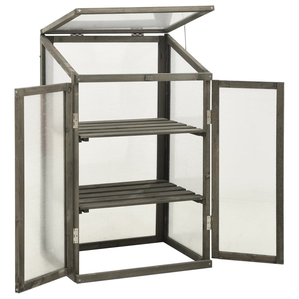 Wooden Greenhouse Refrigeration Rack - 23.6