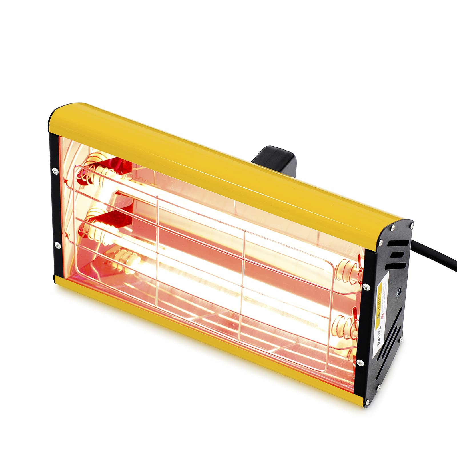 DATOUBOSS 2000W Portable Infrared Paint Curing Lamp - Handheld Shortwave Infrared Heating Light for Auto Body Repair & DIY Projects | Perfect for Car Paint Drying, Furniture Refinishing & Craft Projects