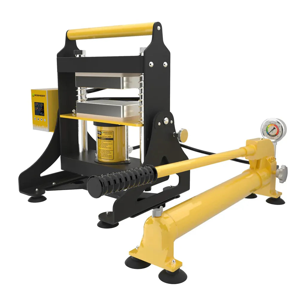 Rosineer Swing 20 Ton Manual Rosin Press Machine for Home DIY Essential Oil Extraction - Perfect for Making Rosin, CBD, Hemp, and Cannabis Concentrates