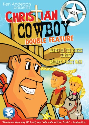 Christian Cowboy Double Feature Vol 1 - Inspirational Western Movies for Faith-Based Family Entertainment | Perfect for Movie Nights & Christian Fellowship Gatherings