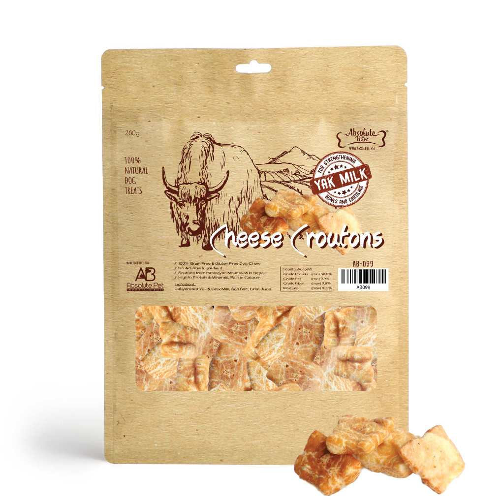 Absolute Bites Air Dried Dog and Cat Treats - 10 Natural Flavors, Grain Free | Healthy Training Snacks for Pets | Perfect for Travel, Training & Rewards [4 for $25.20]