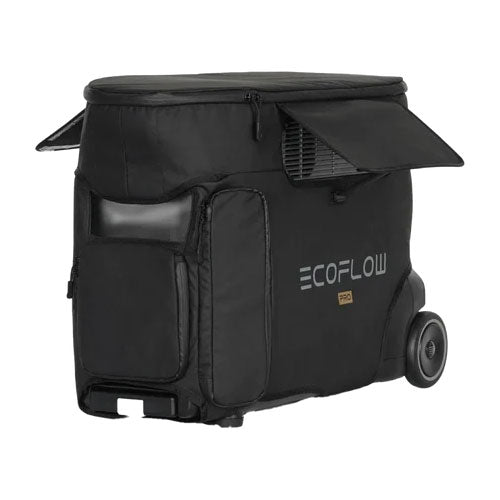 EcoFlow DELTA Pro Portable Power Station Carrying Bag - Durable & Waterproof Case for Outdoor Camping, RV Trips & Emergency Power Backup