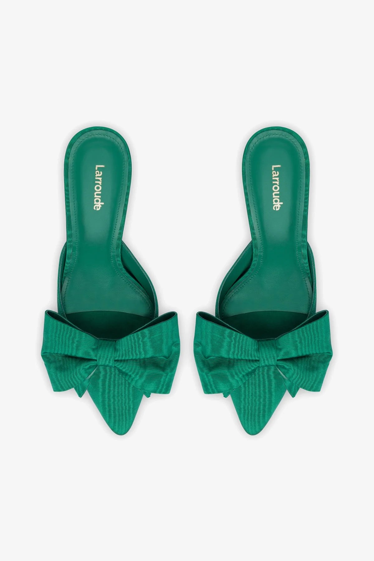 Mini Elle Pump In Emerald Fabric - Elegant Women's Heels for Parties, Weddings & Special Occasions