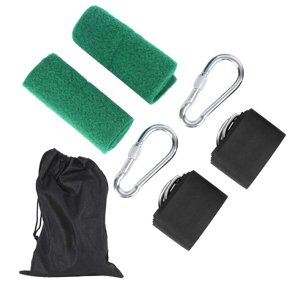 **Premium Tree Swing Hammock Straps - Heavy Duty, Weatherproof & Corrosion Resistant for Outdoor Use - Perfect for Patio, Garden, Backyard & Camping Relaxation**