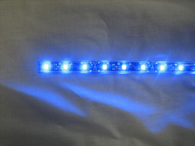 Logisys Blue 12 Inch 12V Waterproof LED Light Strip - Perfect for Car Interior, Boat, RV & Home Decoration Lighting