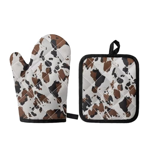 Brown Cow Print