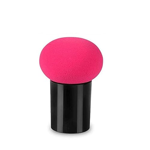 Professional Mushroom Head Beauty Blender - Soft Makeup Puff for Foundation & Powder (Home & Travel Use)