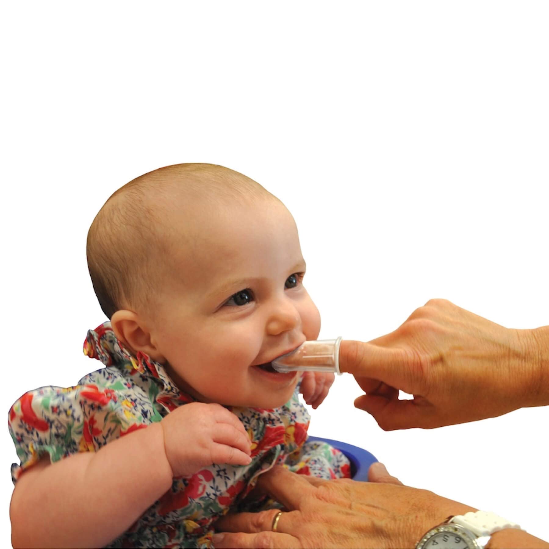 Baby Finger Toothbrush - Silicone Teether & Gum Massager for Infants 3M+ | Teething Relief & Oral Care