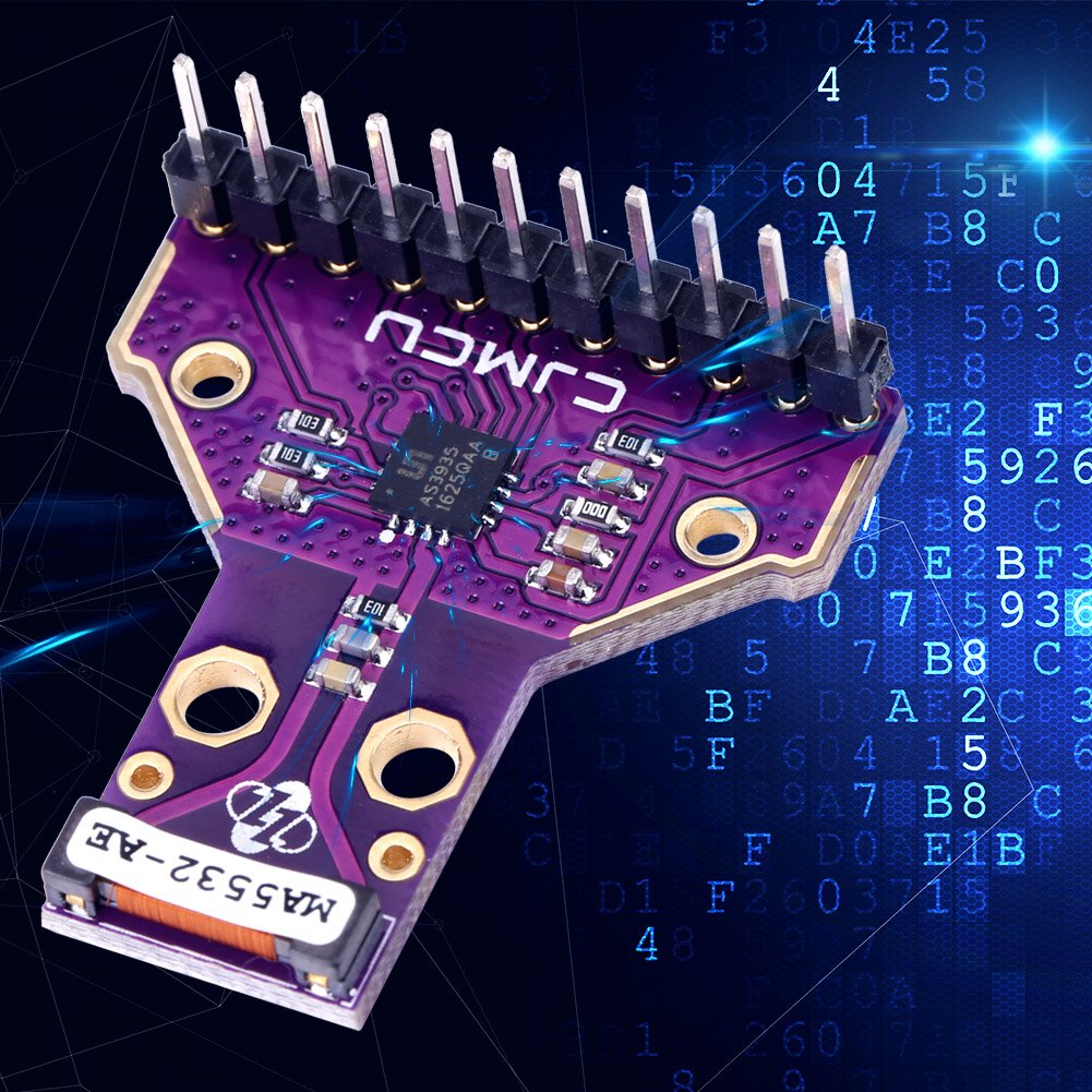 AS3935 Lightning Detection Sensor - Storm Distance Monitor with SPI/I2C Interface (2.4V-5.5V) for Smartphones, Smartwatches & Electronics - Perfect for Weather Stations & Outdoor Safety Devices