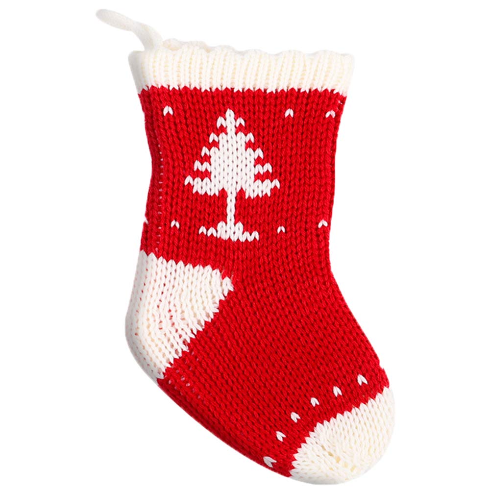 ABOOFAN Christmas Stocking - 1 Piece Festive Holiday Gift Bag for Candy Storage, Hanging Decorations | Perfect for Xmas Tree Ornaments, Party Favors & Home Decor
