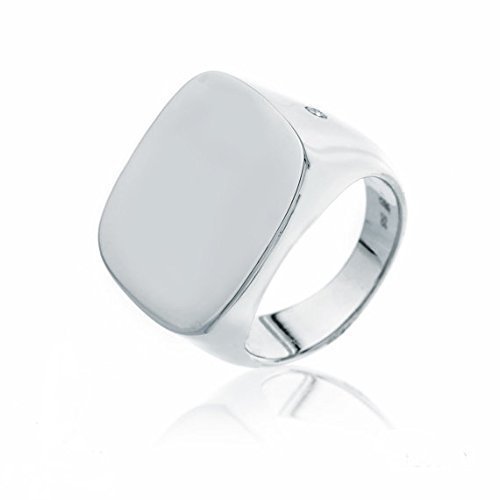 Personalized Gold Square Signet Ring - Custom Engraved Monogram Ring for Men & Women - Perfect for Weddings, Gifts, and Professional Style